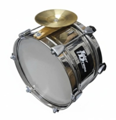 Bombo - Interdrums - Acero Inoxidable - De Murga - 12