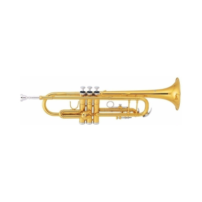 Trompeta - Knight - Bb - Yellow Brass - Laqueado - Con Estuche - Abs - Jbtr400  