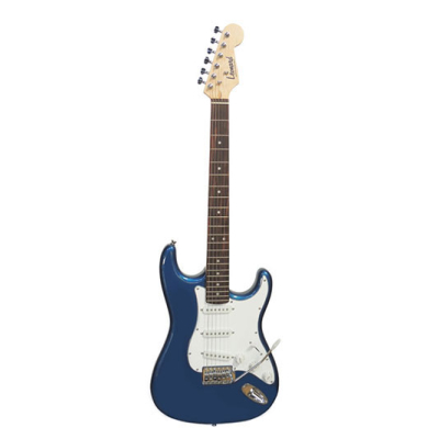 Guitarra Electrica - Leonard - Stratocaster - 3 Microfonos Simples - Palanca - Azul Metalizado - Le362Mbl  