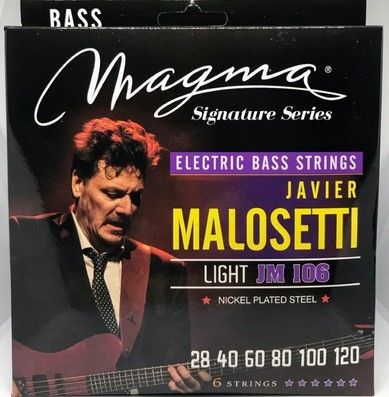 Encordado - Magma - Bajo Electrico - Light - J. Malosetti - 028-120 - 6 Cuerdas - Jm106  