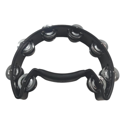 Aro Media Luna - Mvt - Negro - 64 Sonajas - Mvt64-Bk  