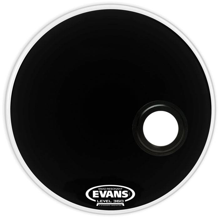 Parche 18 - Evans - Emad - Resonador - Capa Simple - Para Bombo - Bd18Remad