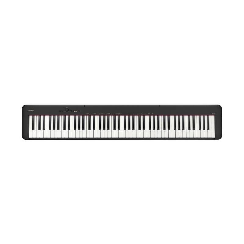 Piano - Casio - 88 Teclas - Acc.tri Sensor Ii - 10 Sonidos - 64 Polifonias - Ahl Sound - Usb - App Chordana - Audio In - 1 Pedal - Negro - Cdp-S110Bk