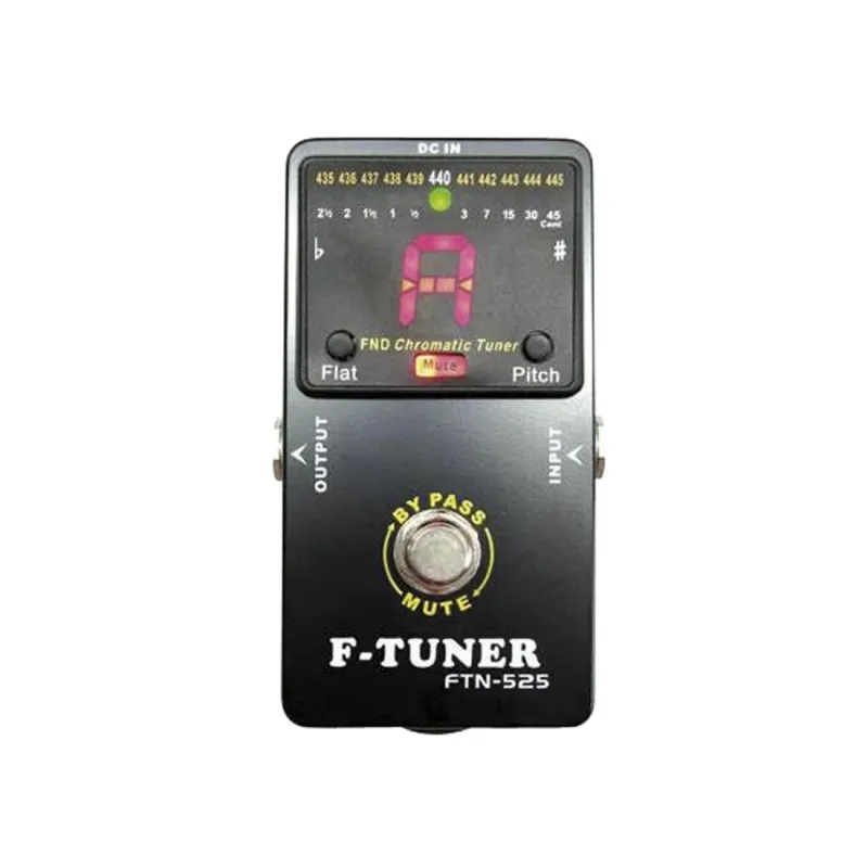 Afinador Pedal - Ross - Cromatico - Digital - Carcaza Metalica - Ftn-525 Ros
