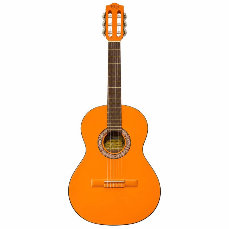Guitarra Criolla - Gracia - M5 - Color Naranja - Brillante