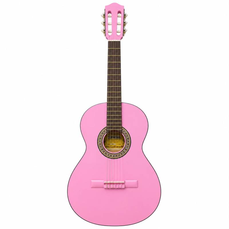Guitarra Criolla - Gracia - M5 - Color Rosa - Brillante