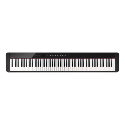 Piano - Casio - Privia - 88 Teclas - 18 Sonidos - 192 Polifonias - Accion Martillo - 1 Pedal - Negro - Px-S1100Bk  