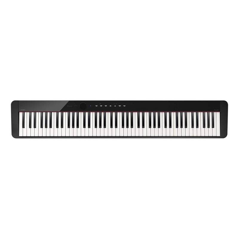Piano - Casio - Privia - 88 Teclas - 18 Sonidos - 192 Polifonias - Accion Martillo - 1 Pedal - Negro - Px-S1100Bk