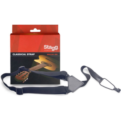 Correa - Stagg - Para Guitarra Criolla - Colgante - Negra - Sncl001Bk  