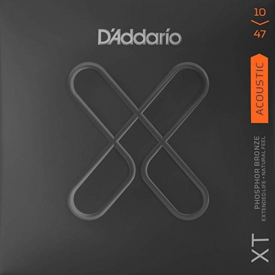 Encordado - Daddario - Guitarra Acustica - 010/047 - Bronce Fosforado 80/20 - Tension Extra Baja - Xtapb1047  