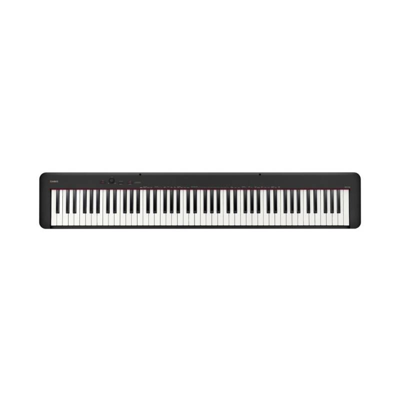 Piano - Casio - 88 Teclas - Accion Tri Sensor Ii - 10 Sonidos - 64 Polifonias - Usb - App Chordana - Audio In - Modo Dueto - Grabador Midi - Negro - Cdp-S160Bk