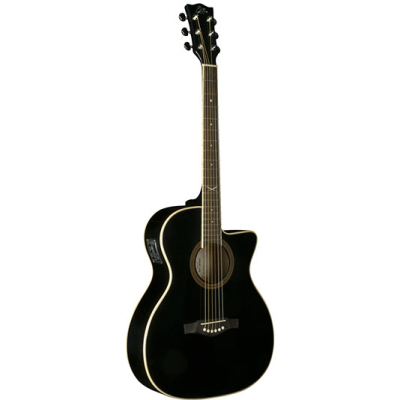 Guitarra Electroacustica - Eko - Nxt - Con Eq 5 Bandas Y Corte - Negro - Nxt018Cwbk  