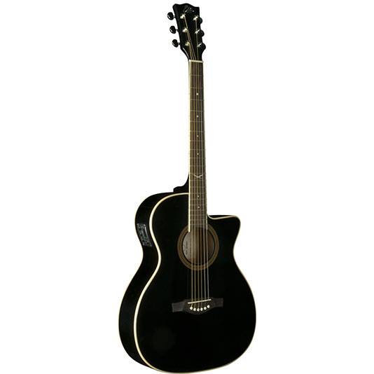 Guitarra Electroacustica - Eko - Nxt - Con Eq 5 Bandas Y Corte - Negro - Nxt018Cwbk