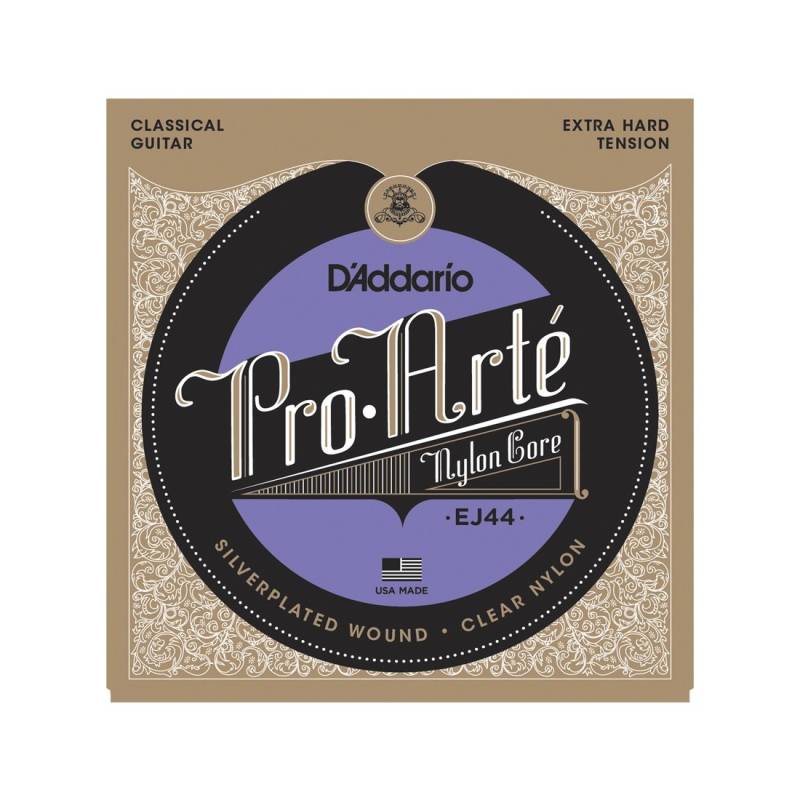 Encordado - Daddario - Guitarra Criolla - 029/045 - Nylon - Pro Arte - Tension Extra Alta - Ej44