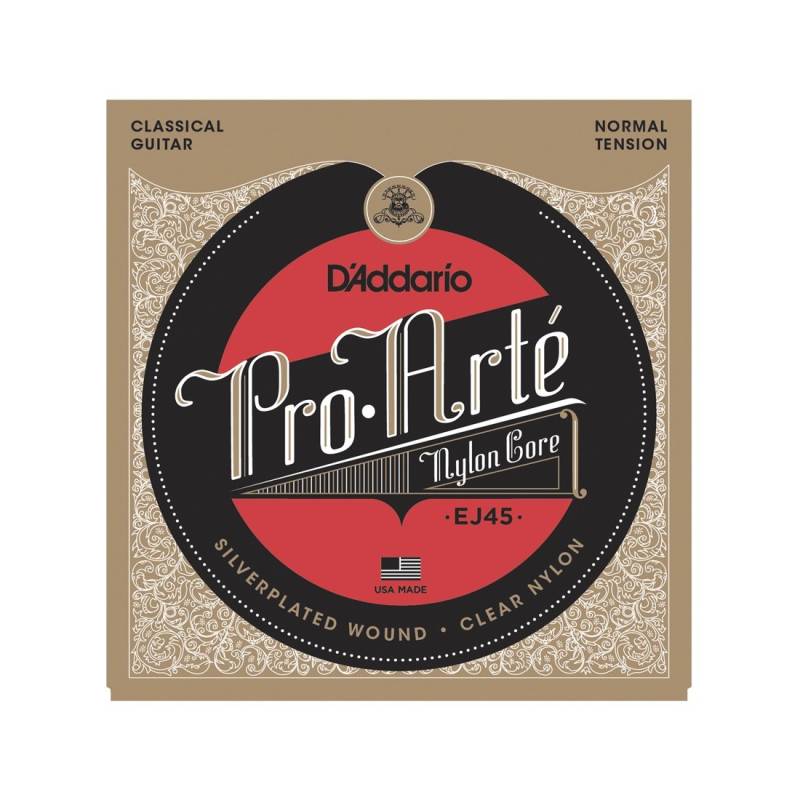 Encordado - Daddario - Guitarra Criolla - 028/035 - Nylon - Pro Arte - Tension Normal - Ej45