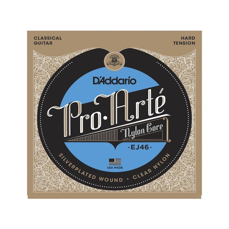 Encordado - Daddario - Guitarra Criolla - 029/044 - Nylon - Pro Arte - Tension Alta - Ej46