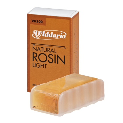 Resina - Daddario - Natural Rosin - Con Grip - Color Clara - Vr200  