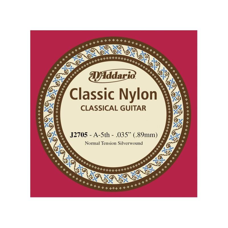 Cuerda Suelta 5 - Daddario - Guitarra Criolla - Ej27 - Nylon Entorchado - J2705