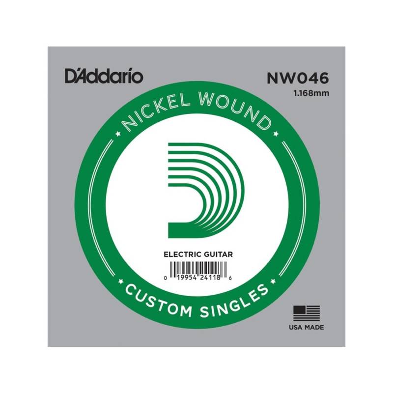 Cuerda Suelta 6 - Daddario - Guitarra Acustica/Electrica - 046 - Nickel Wound - Nw046
