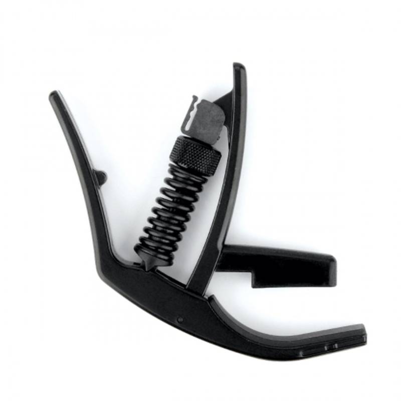 Capodastro - Daddario - Para Guitarra Criolla - Ns Series - Tension Ajustable - Soporte De Pua - Negro - Pw-Cp-13