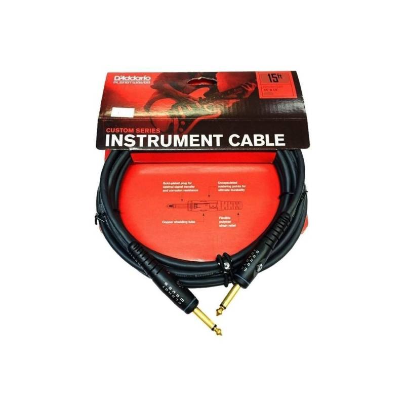 Cable 4,50Mts - Daddario - Custom - Pw-G-15