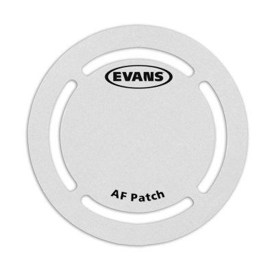 Patch - Evans - Blanco - Para Parche De Bombo - 2 Unidades - Eqpaf1  