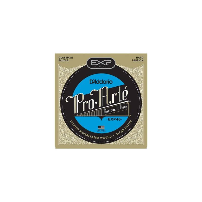 Encordado - Daddario - Guitarra Criolla - 029/046 - Nylon - Tension Alta - Revestido Doble Duracion - Exp46