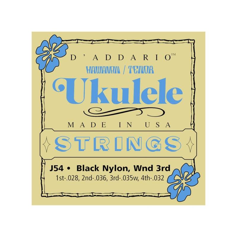 Encordado - Daddario - Ukelele Tenor - 028/032 - Nylon - J54