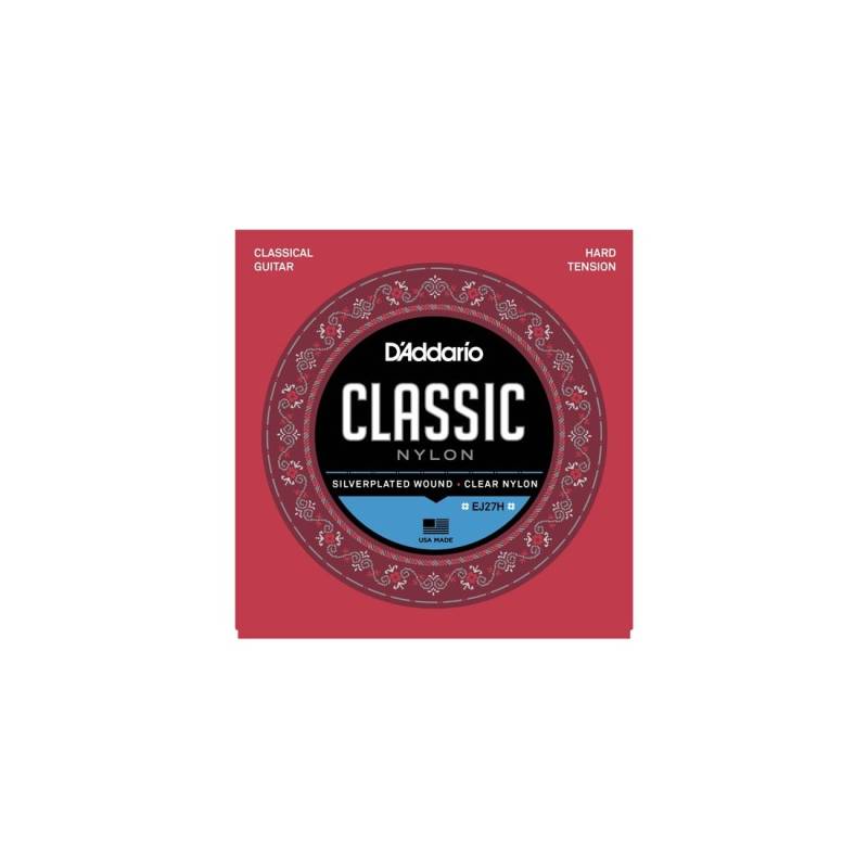 Encordado - Daddario - Guitarra Criolla - 029/044 - Nylon - Tension Alta - Ej27H