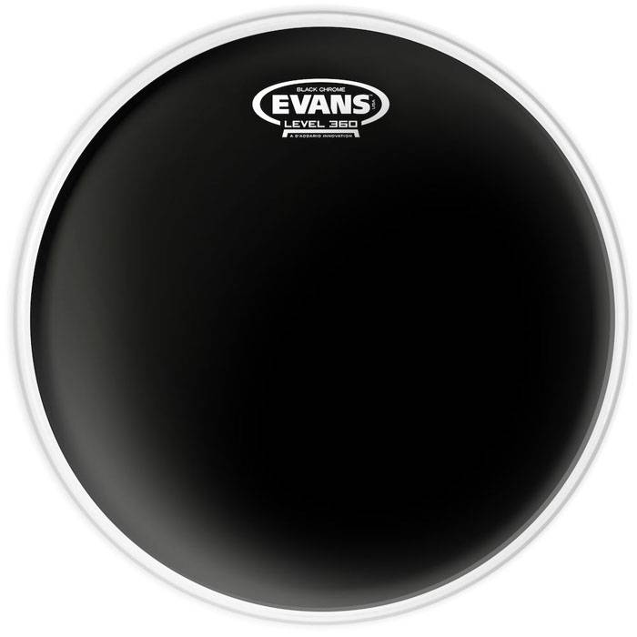 Parche 16 - Evans - De Tom - Black Chrome - Clr - Tt16Chr