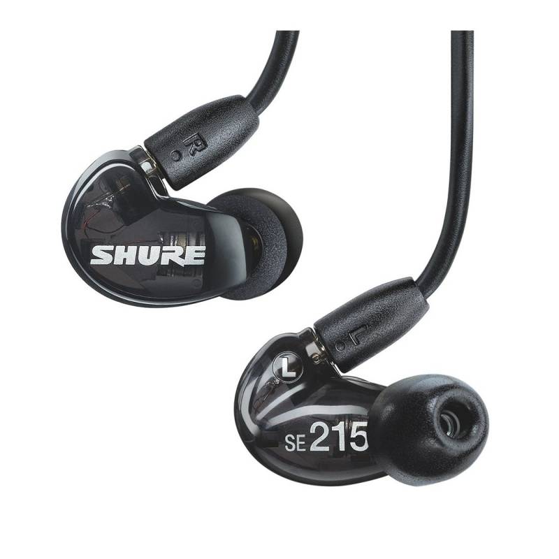 Auricular Intraural - Shure - Profesional - Cable Removible - Negro - Se215-K