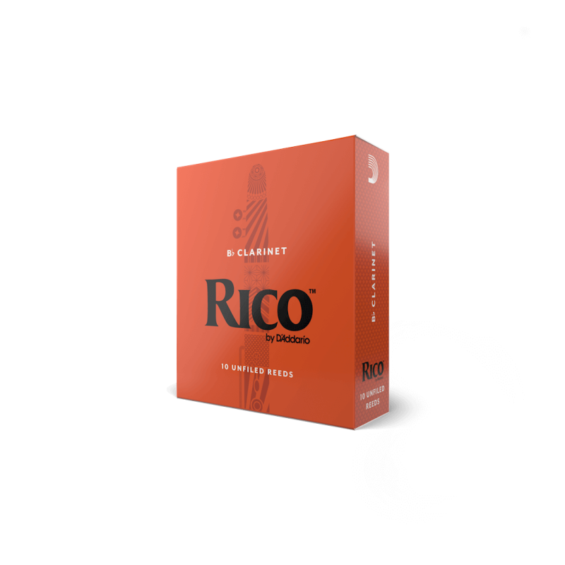 Canias - Daddario - Rico - Clarinete Bb - N 2.0 - Pack X 10 - Rca1020