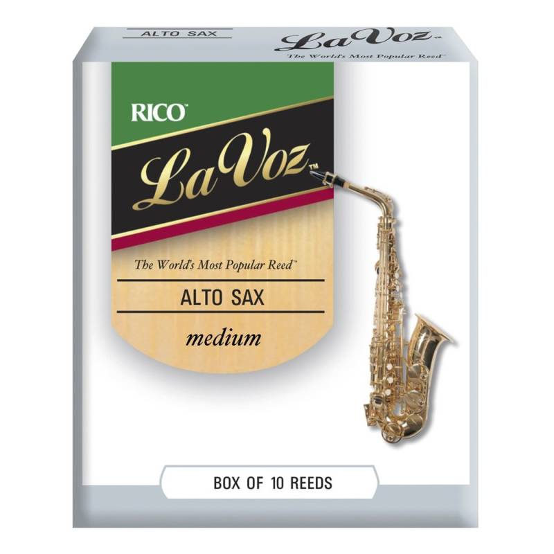 Canias - Daddario - La Voz - Saxo Alto - M - Pack X 10 - Rjc10Md
