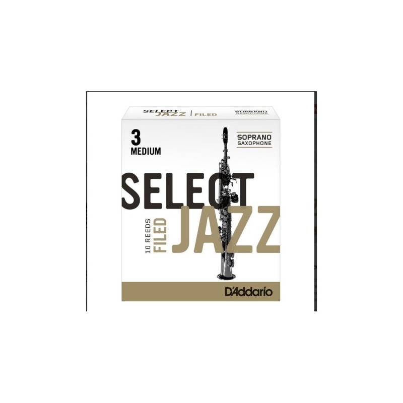 Canias - Daddario - Select Jazz - Saxo Soprano - Filed - N 2H - Pack X 10 - Rsf10Ssx2H