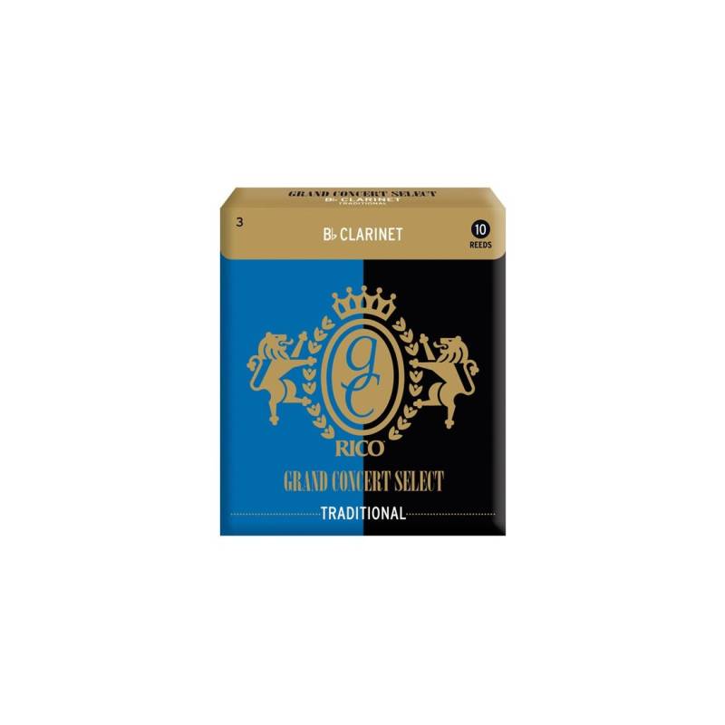 Canias - Daddario - Grand Concert - Clarinete Bb - N 3.5 - Pack X 10 - Rgc10Bcl350