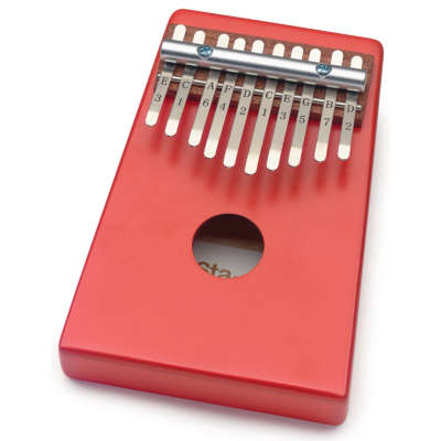 Kalimba - Stagg - 10 Notas - Roja - Kalikid10Rd  