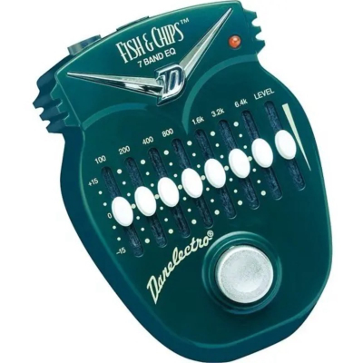 Pedal - Danelectro - Eq 7 Bandas - Fish & Chips - Dj14  