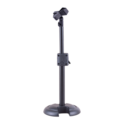 Soporte - Hercules - Para Microfono - De Mesa - Recto - Base Redonda - Altura Maxima 44.5 Cm - Ms100B  