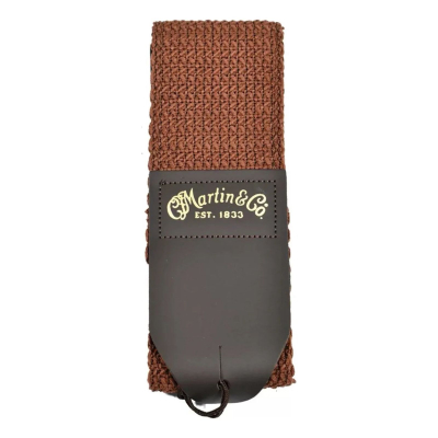 Correa - Martin & Co - Marron - 100% Algodon - Punteras De Cuero - Logo Martin & Co - 43Sc-Br  