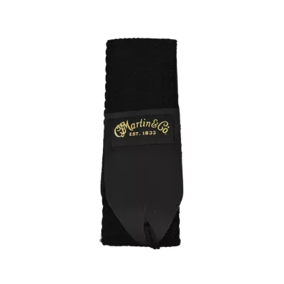 Correa - Martin & Co - Negra - 100% Algodon - Punteras De Cuero - Logo Martin & Co - 43Sc-Bk  