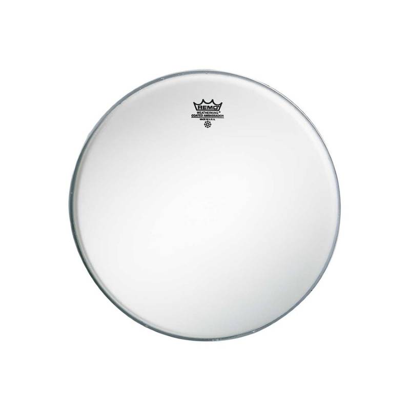 Parche 13 - Remo - Ambassador Coated - Arenado - 1 Capa - Para Tom O Tambor - Ba011300