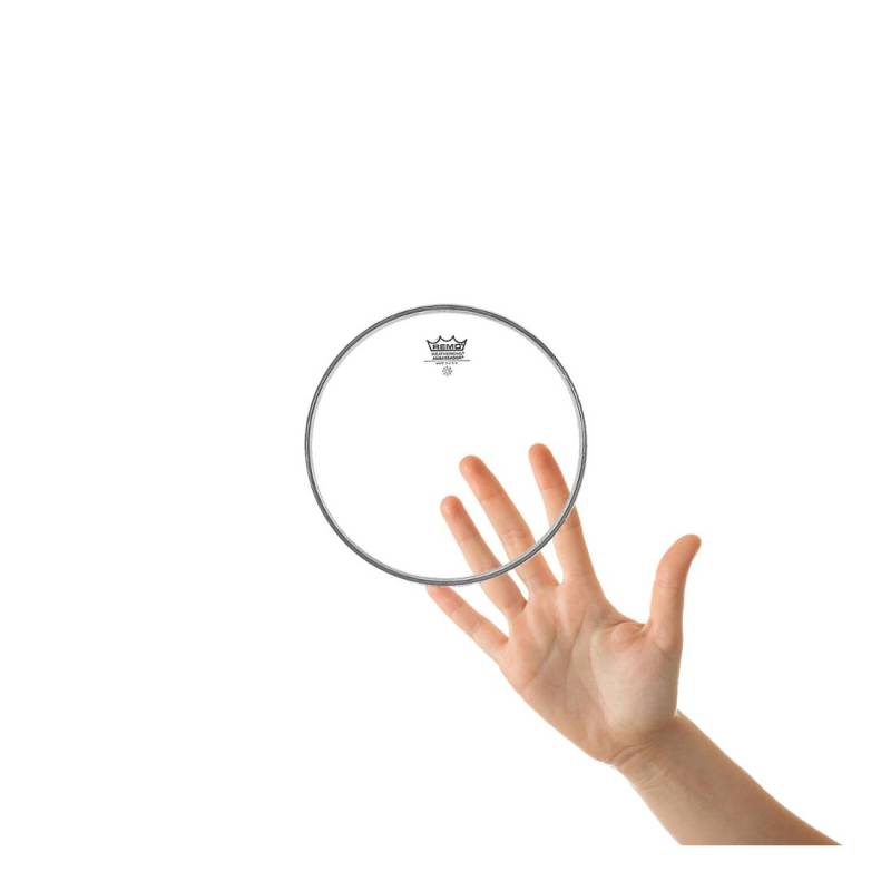 Parche 06 - Remo - Ambassador Clear - Transparente - 1 Capa - Para Tom - Ba030600