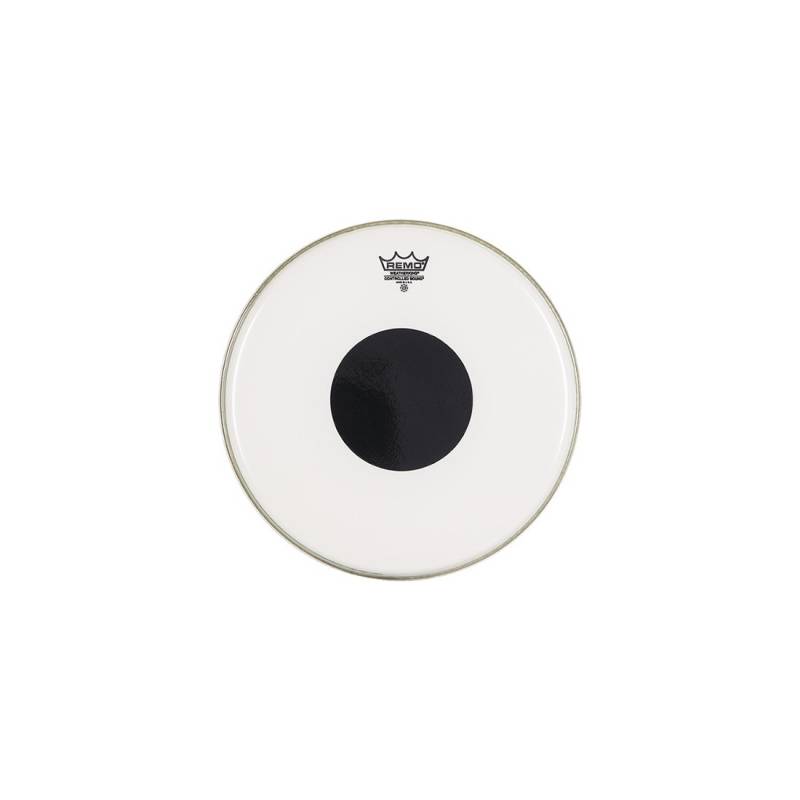 Parche 12 - Remo - Controlled Sound - Transparente - 1 Capa - Refuerzo Central - Para Tom - Cs-0312-10