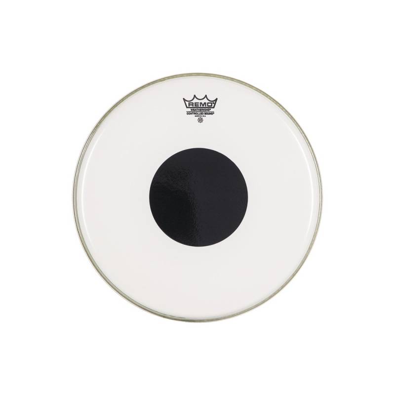 Parche 13 - Remo - Controlled Sound - Transparente - 1 Capa - Refuerzo Central - Para Tom - Cs-0313-10