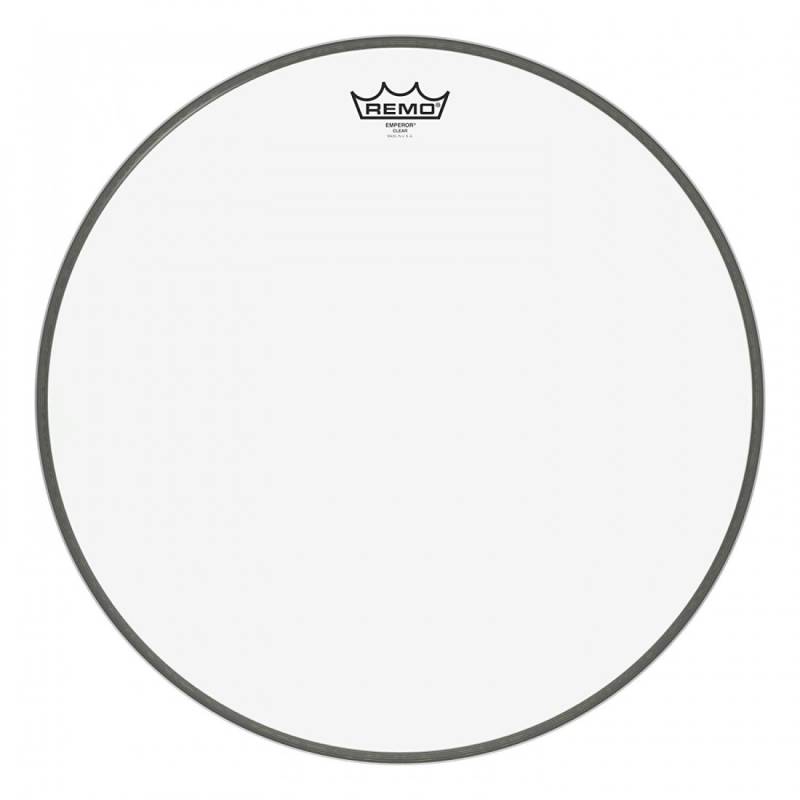 Parche 22 - Remo - Ambassador Clear - Transparente - 1 Capa - Para Bombo - Br132200