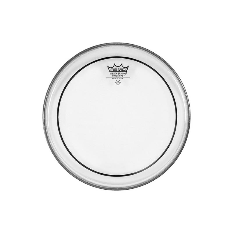Parche 13 - Remo - Pinstripe - Transparente - 2 Capas - 2 X 10-Mil - Reduccion De Armonico - Para Tom - Ps031300