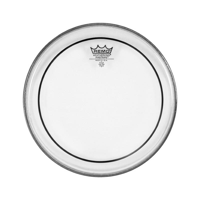 Parche 16 - Remo - Pinstripe - Transparente - 2 Capas - 2 X 10-Mil - Reduccion De Armonico - Para Tom - Ps031600