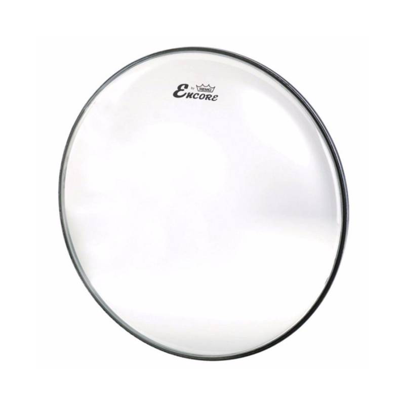 Parche 18 - Remo Asia - Ambassador Clear - Transparente - 1 Capa - 10-Mil - Para Tom - En-0318-Ba