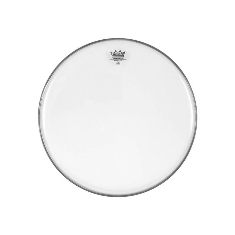 Parche 22 - Remo Asia - Ambassador Clear - Transparente - 1 Capa - 10-Mil - Para Bombo - En-1322-Ba