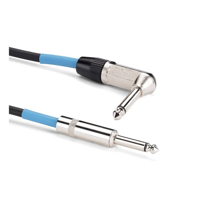 Cable - Samson - Para Instrumento - Tourtek 20 - 6,60 Mts - Plug Metalico - Recto-Angular - Til20
